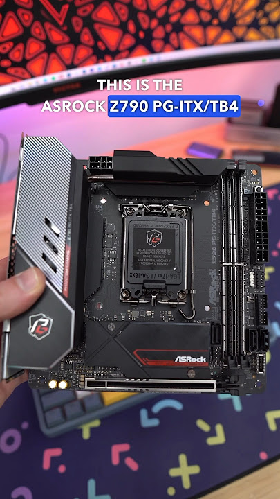 The ASRock Z790 PG-ITX/TB4 Mini-ITX Motherboard