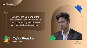 WorkDrive Customer Testimonials | Bisani Legal