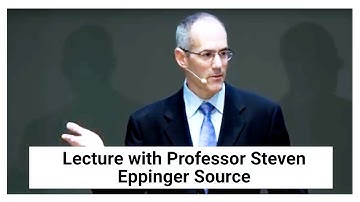 DTU Ørsted Lecture with Professor Steven Eppinger