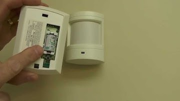 Motion Sensor Battery Change