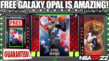 GUARANTEED FREE GALAXY OPAL LOCKER CODE! GALAXY OPAL KYRIE IRVING IS AMAZING! NBA 2K22 LOCKER CODES