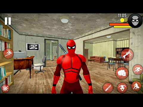 Spider Ninja Superhero Simulator - Open World Game With City Brawl - Android Gameplay