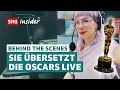 Simultandolmetscherin live an den Oscars 2024 | SRG Insider