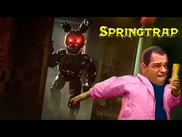 Agora o springtrap morre fnaf doom 3 #fnaf #fnafdoom3 #roblox