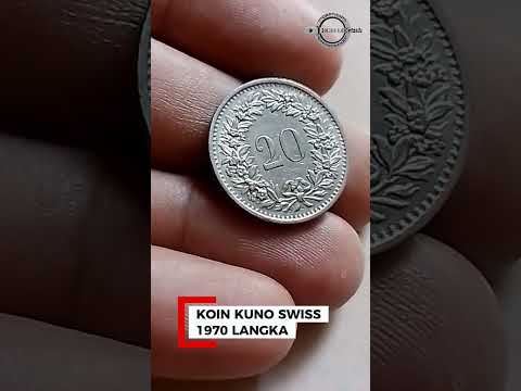 SPECIAL KOIN KUNO SWISS LANGKA #oldcoins #coin #coins #uangpalsu #currency #rupiah #coincollecting