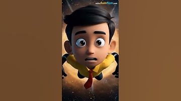 Waarom heeft de aarde geen ringen zoals Saturnus? | #aumsum #kinderen #shorts #wetenschap