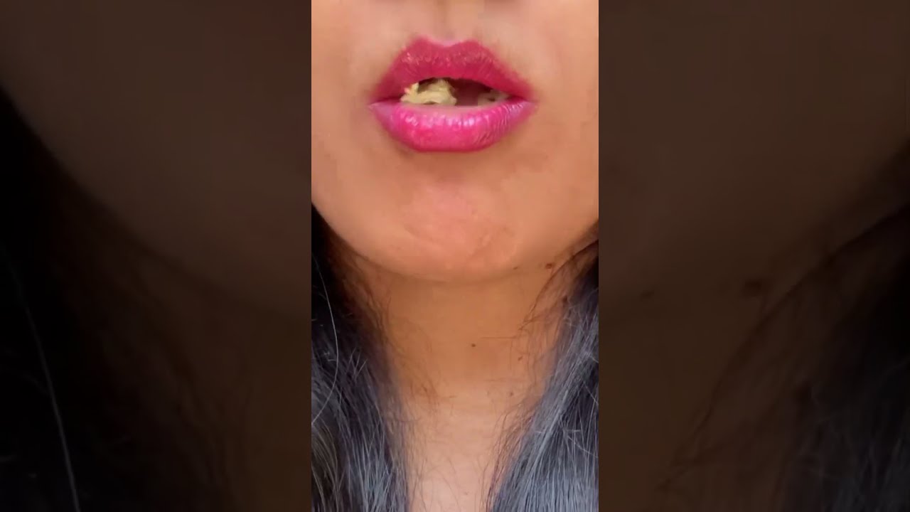 asmr SALTED POPCORN eating sound 😍👍 