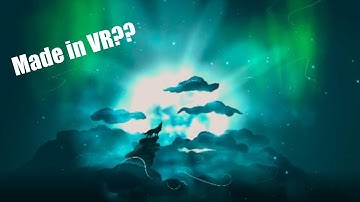 Making the new Mona Lisa in VR-Tilt Brush on the Oculus Quest 2