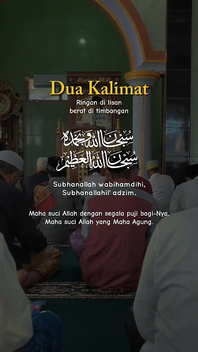 Ringan diucap berat ditimbangan #motivasidakwahislami #vidioshorts @subditpenyuluhagamaislam8189