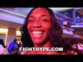 CLARESSA SHIELDS KEEPS IT 100 ON MMA DEBUT WIN, NEXT FIGHT, & "WEAKER" RULES IN WOMEN'S BOXING