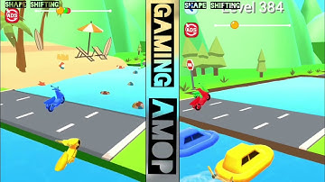 😱Satisfying Mobile Games - Marble Run, Juice Run, Slice it all | Gaming Amop | #shapeshifting