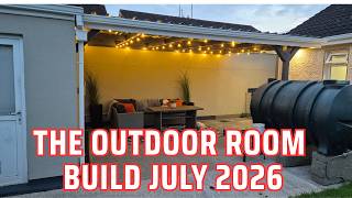 Building an Outdoor Room in 4 Days | Solo DIY Timelapse | July 2026