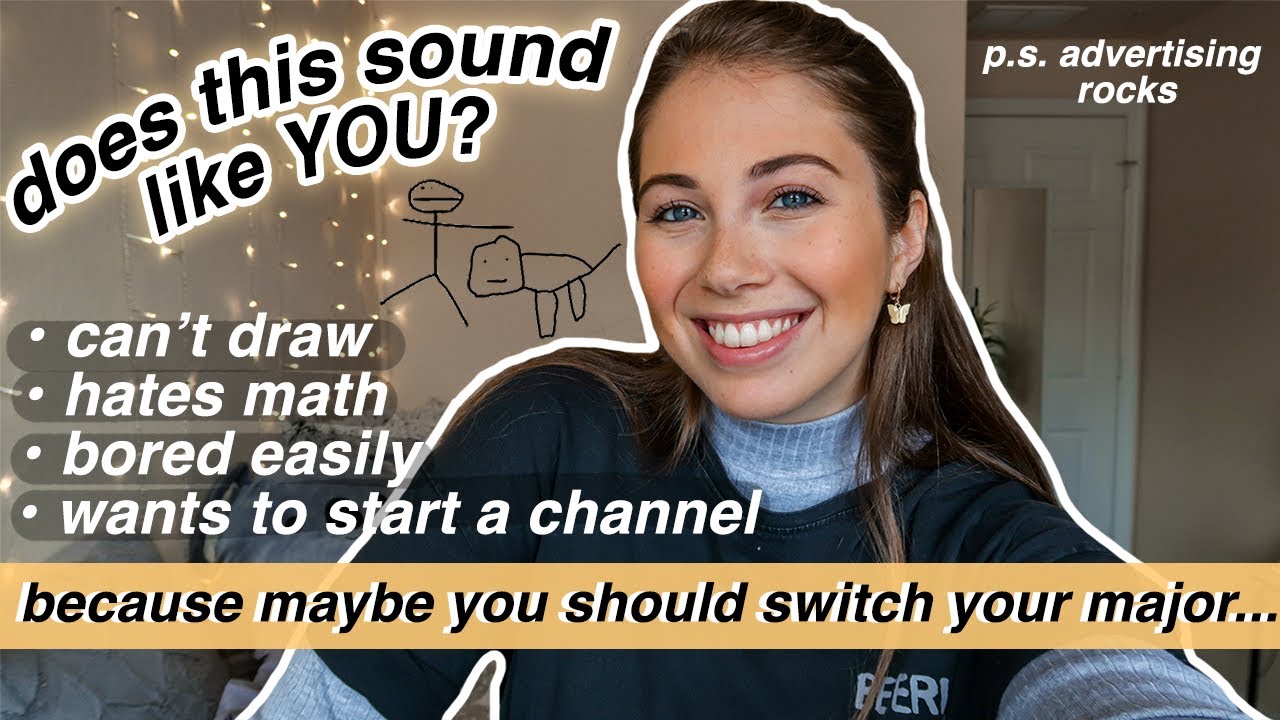 Outline Video YOU SHOULD BE AN ADVERTISING MAJOR IF THIS SOUNDS LIKE YOU + reasons you should go into advertising!
