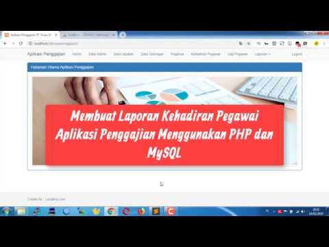 Membuat Aplikasi Dengan Php Dan Mysql  