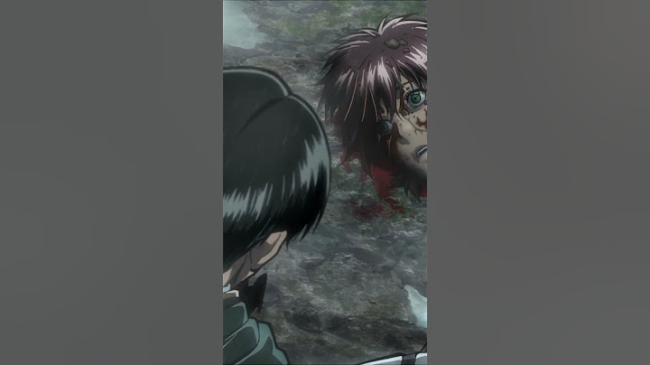 Levi 😢