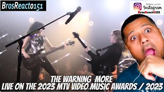 FIRST TIME HEARING The Warning - MORE (Live on The 2023 MTV Video Music Awards / 2023) REACTION