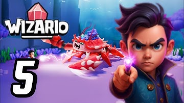 BUILD THE SAWMILL 🔥 WIZARIO IDLE MAGIC RPG - GAMEPLAY (PART 5)