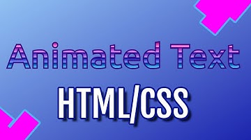 Fondo de Texto Animado - CSS3 HTML5