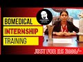 Biomedical internship in low price for biomedical engineers atheenapandianbiomedical