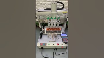 Customized 4 head Automatic Glue Dispensing Machine + UV lamp