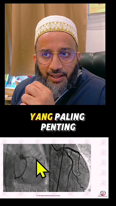Contoh sumbat saluran darah jantung..