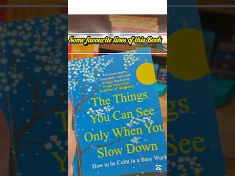 Book-The Things You Can See Only When You Slow Down~Haemin Sunim ✨📚💓#books #reels #review #podcast