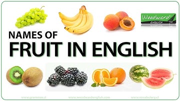 Fruit in English | Learn English Vocabulary about Fruit with Pictures