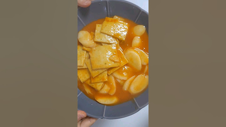 냉동실에 남은 떡국떡 이렇게 드세요~~