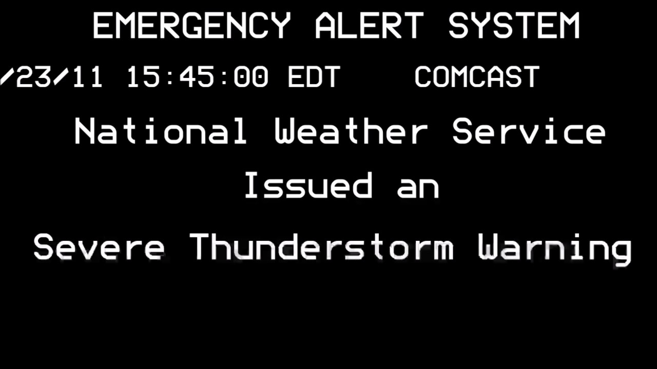 EAS Mock #2 - Severe Thunderstorm Warning (Valid Tones) [Requested by ...