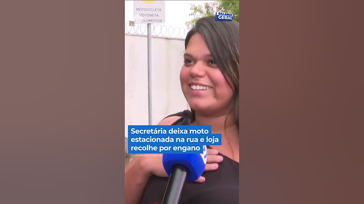 Secretária deixa moto estacionada na rua e loja recolhe por engano. #BalançoGeral #Shorts