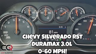 Chevrolet Silverado RST Duramax ( Albany Cavalcade from Gta 5 ) | Acceleration test 0-60 Mph