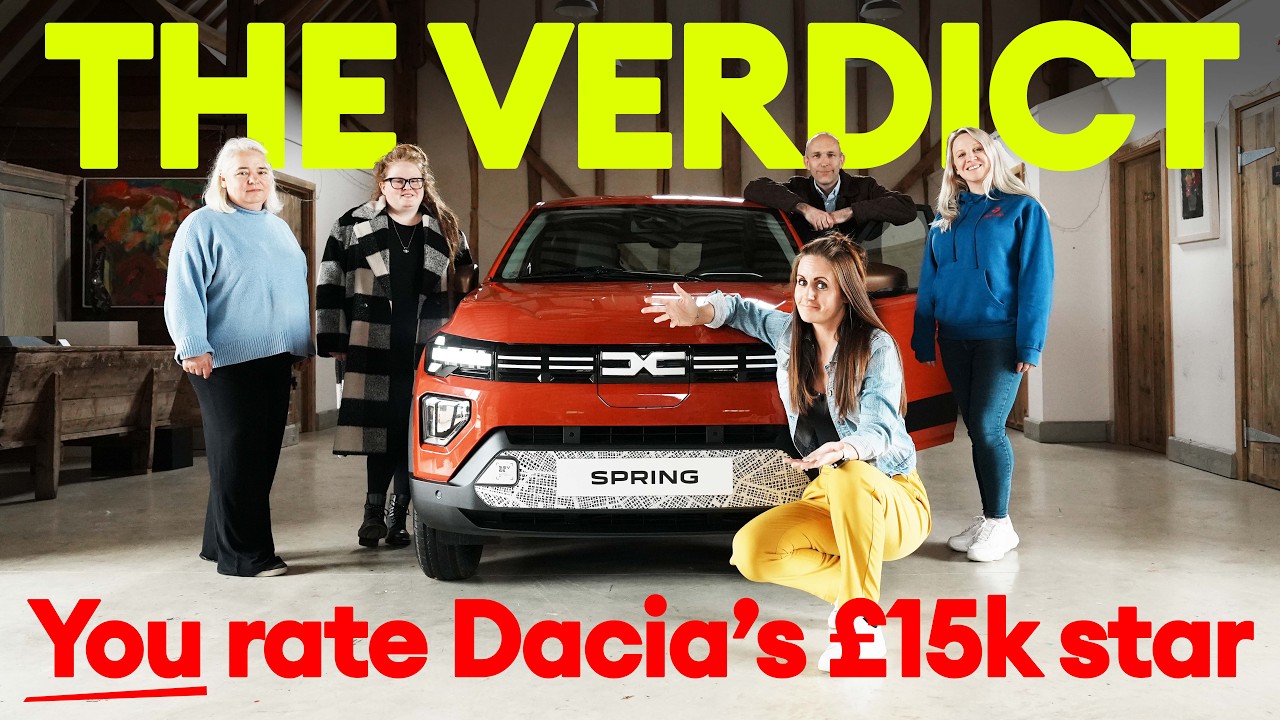 The new Dacia Spring vs The People! EXCLUSIVE | Electrifying