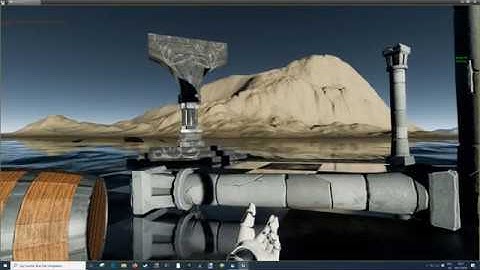 Unreal 4 OceanProject Chessboard RTX On