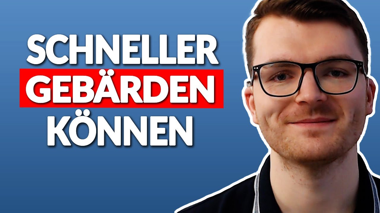 Deutsche Geb rdensprache DGS Mit Dieser Methode Lernen YouTube Deutsche geb rdensprache dgs mit dieser methode lernen youtube