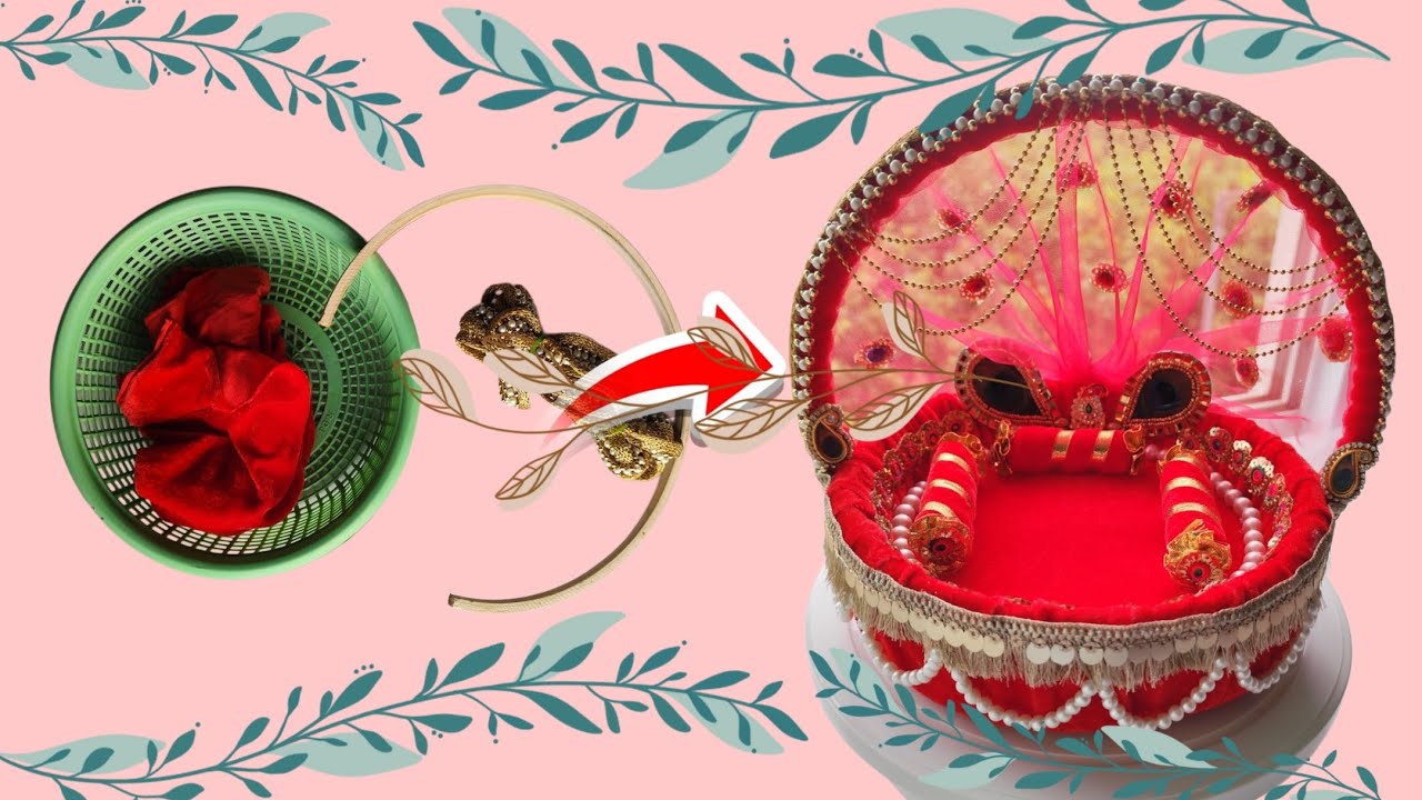 Laddu gopal ji ka singhashan || @KadamCraftshorts || @KadamCraft || #janmashtamispecial #diy 