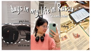 Med school Diaries|| days in an Indian med student life in Russia|| chit chat with me🫶🏻