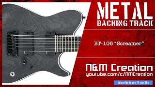 Video thumbnail of "Emotional Metalcore Backing Track in E♭m | BT-106"