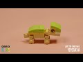 Собираем черепаху из конструктора 🐢 QBRIX KIDS - коллекция детских конструкторов с видеоинструкциями