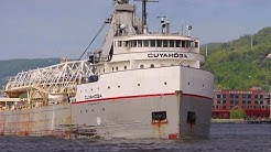 Cuyahoga - Rare Visitor Departs Duluth with Iron Ore