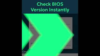 How to Confirm BIOS or UEFI Firmware Version in Windows 10 and Windows 11  #BIOS #UEFI