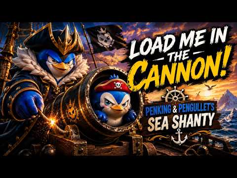 Load Me in the Cannon! 💣 | Penking & Pengullet’s Sea Shanty | Palworld Inspired Song