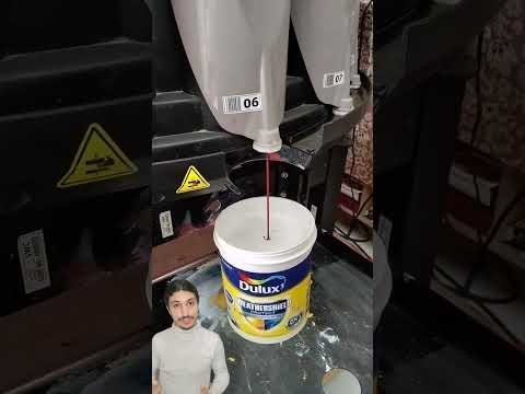 اخلط الألوان بدقة باستخدام ماكينة الدهانات خلط الالوان Dulux ماكينة دهان صبغ Weathershield