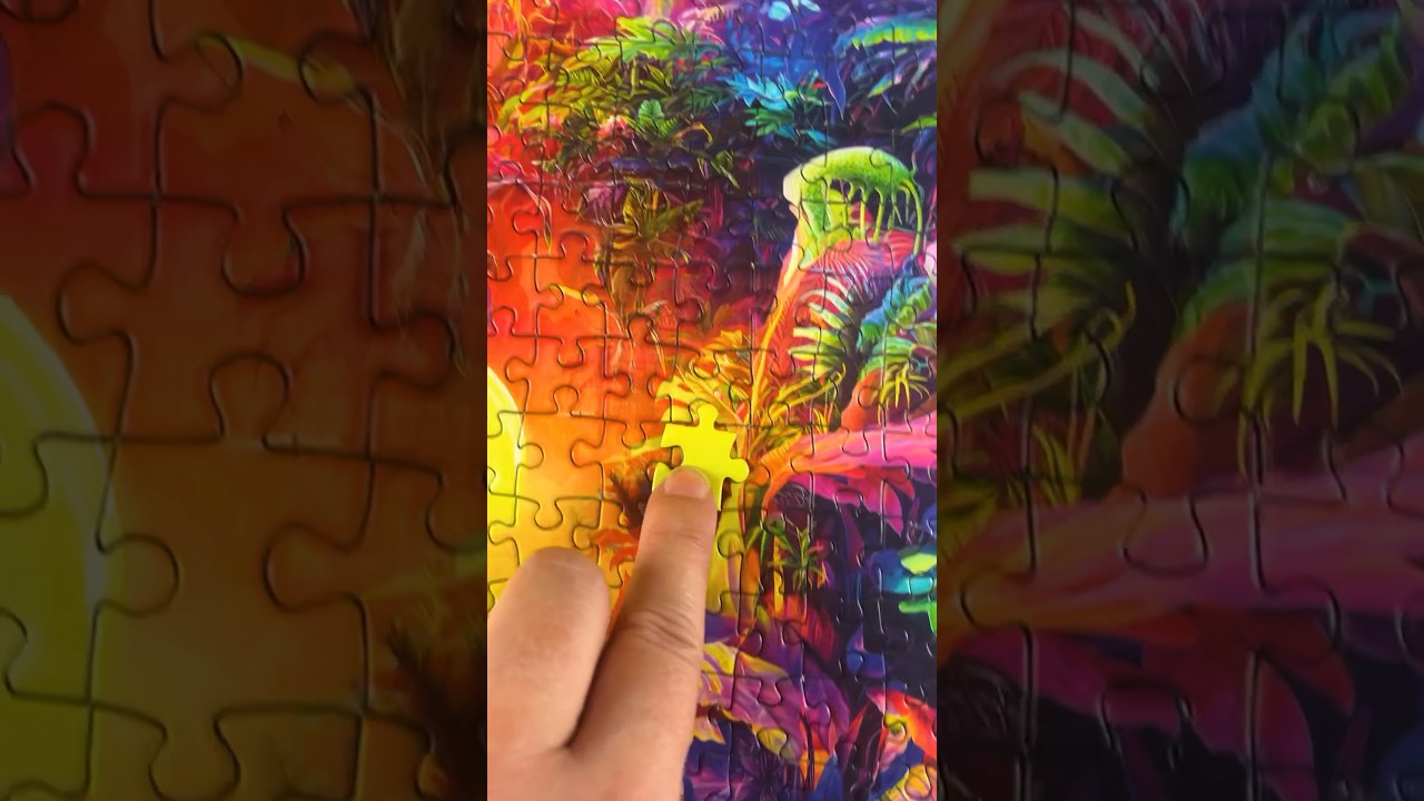 Psychedelic Jungle Sunrise Colorboom 