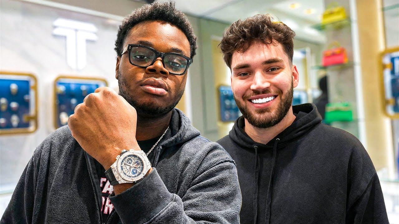 I Bought My First $100,000 Watch With Adin Ross!