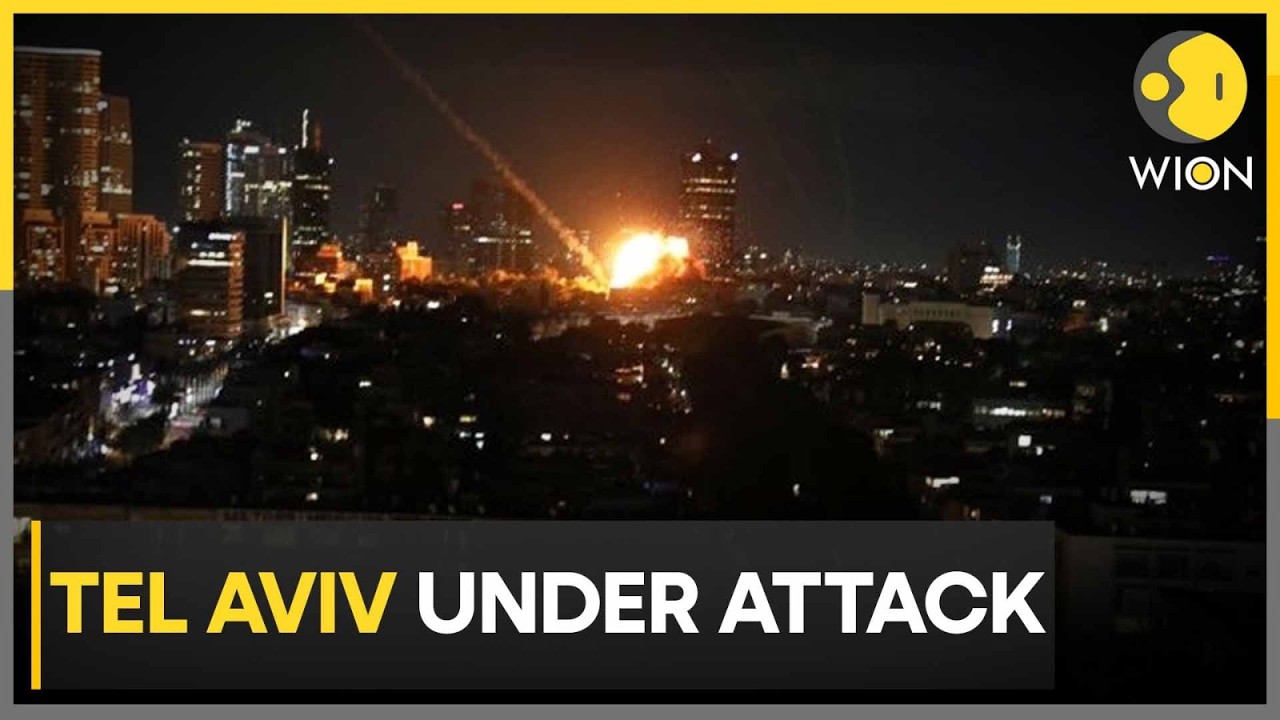 Iran Strikes Israel: Tel Aviv Explodes After Iran Missile Attack as Defence Systems Intercept | WION