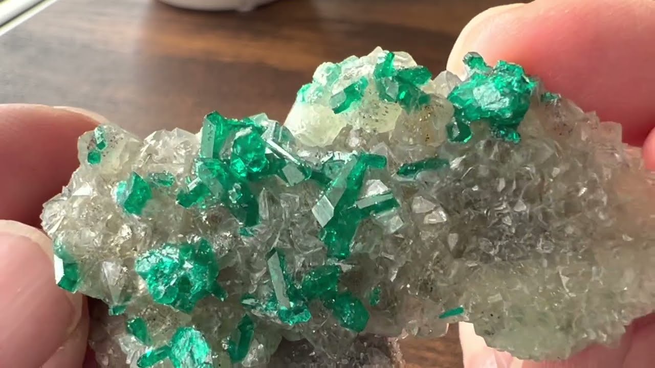 ダイオプテーズ 結晶石 コンゴ産｜Kimbedi, Mindouli District, Pool