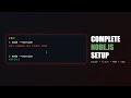 Install Node.js on Mac in 30 Seconds