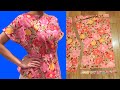 😲 Wow Sew Easiest Blouse in 30min🔥 Blouse made of 110 cm fabric👍