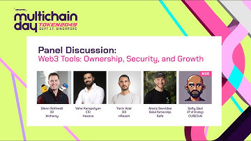 Panel Discussion: Web3 Tools: Ownership, Security, and Growth | Multichain Day | TOKEN2049