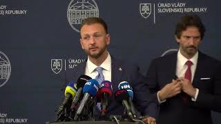 Kaliňák a Šutaj Eštok informujú po rokovaní vlády